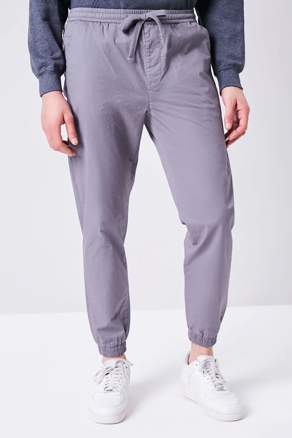 Drawstring Waist Joggers - Image 8