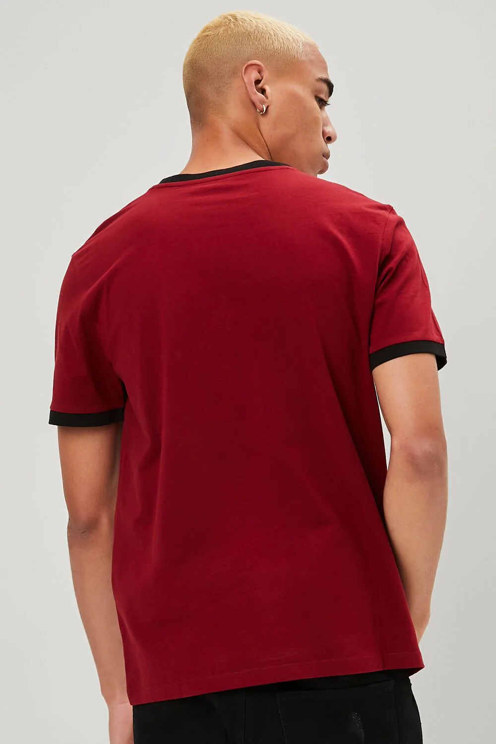 Crew Neck Ringer Tee - Image 3
