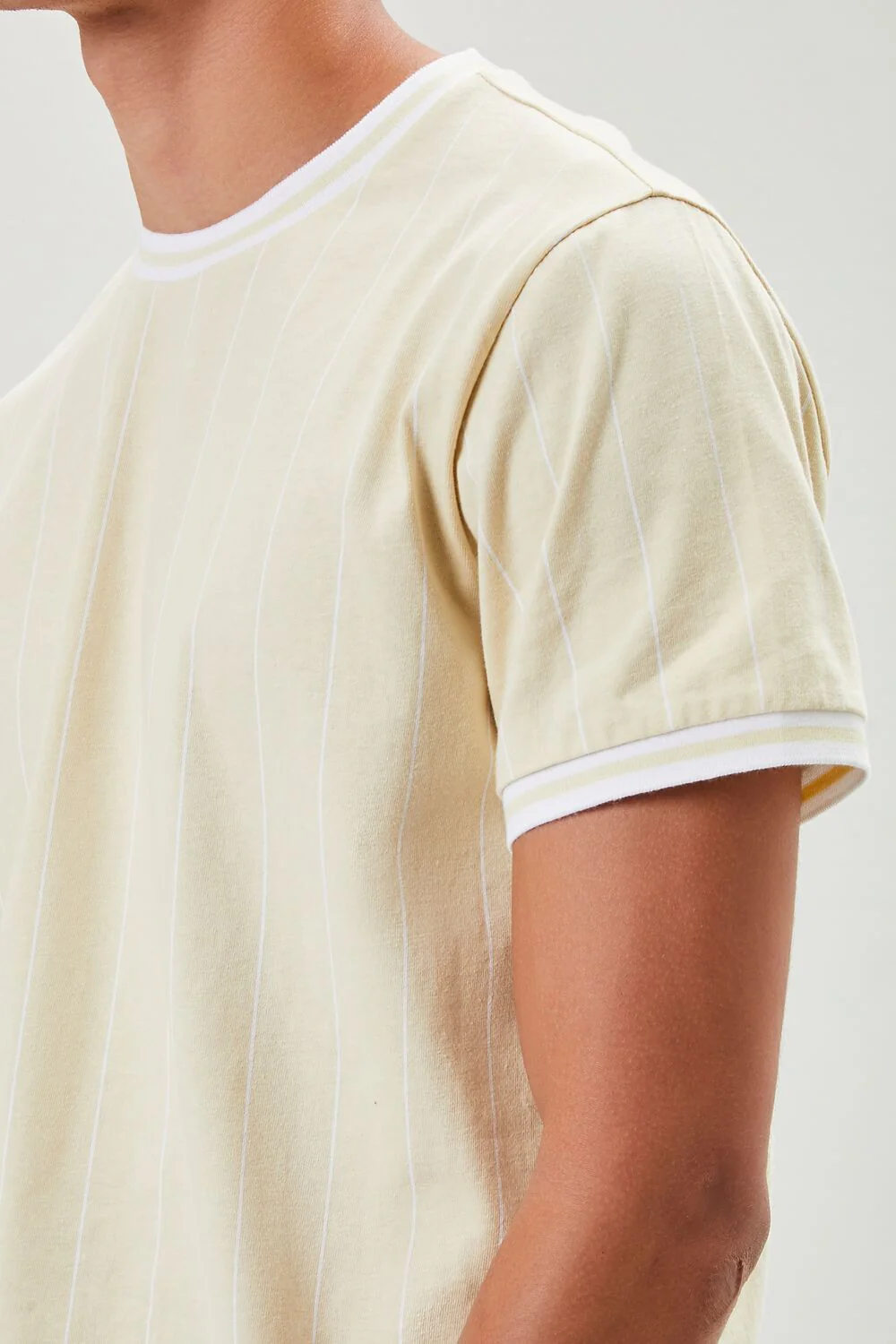 Pinstriped Ringer Tee - Image 5