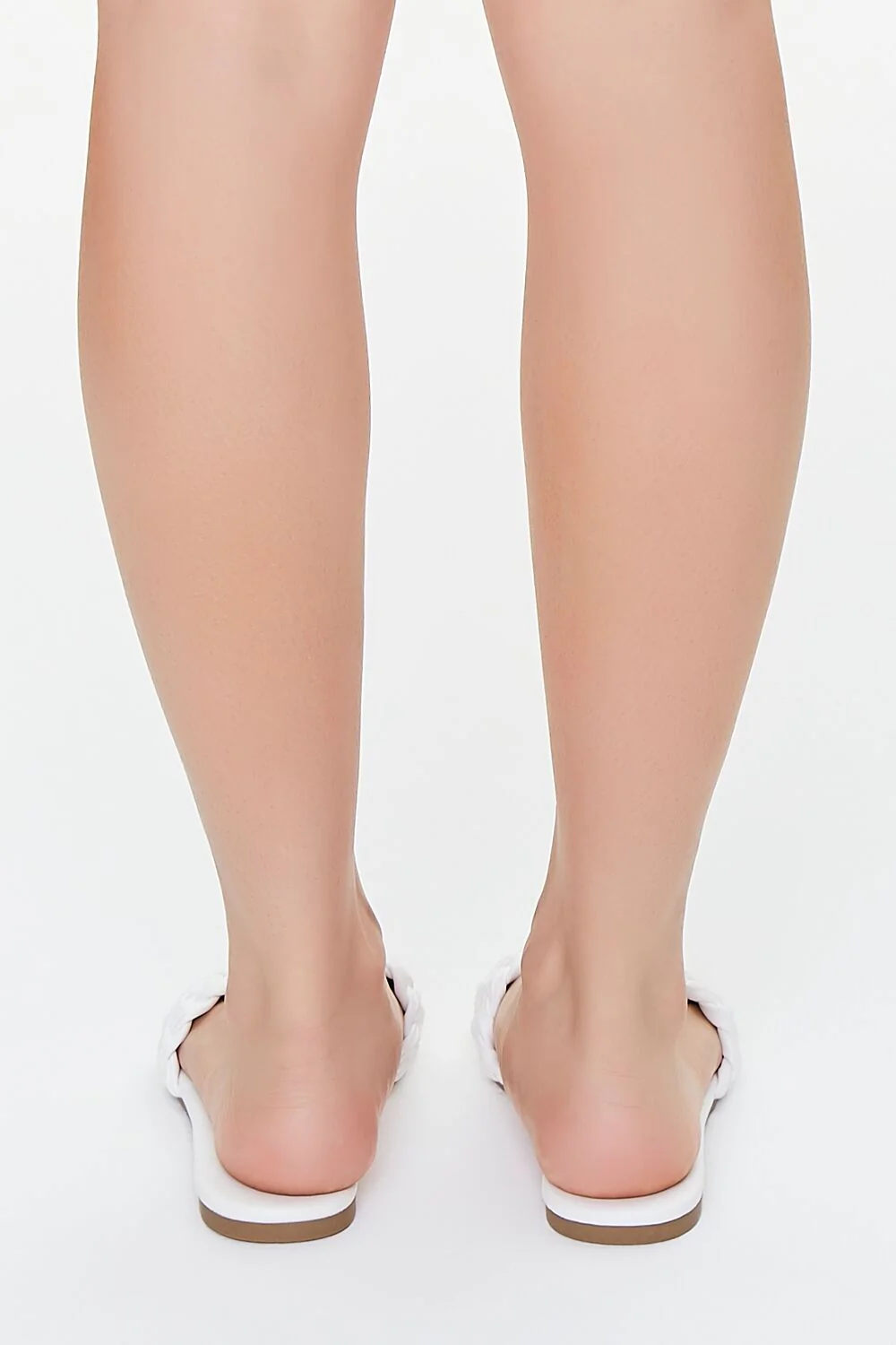 Basketwoven Faux Leather Sandals - Image 3