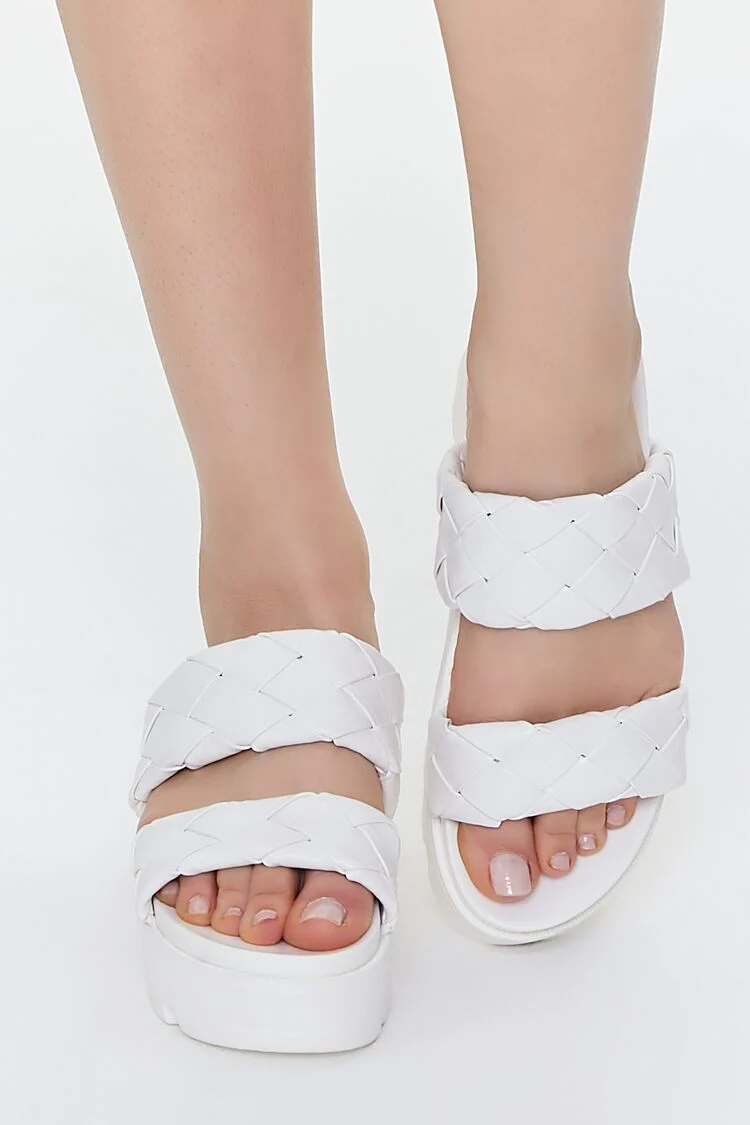 Crosshatch Platform Wedges - Image 8