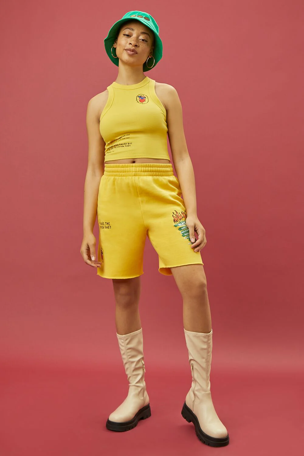 Ron Bass Cropped Tank Top - Image 4