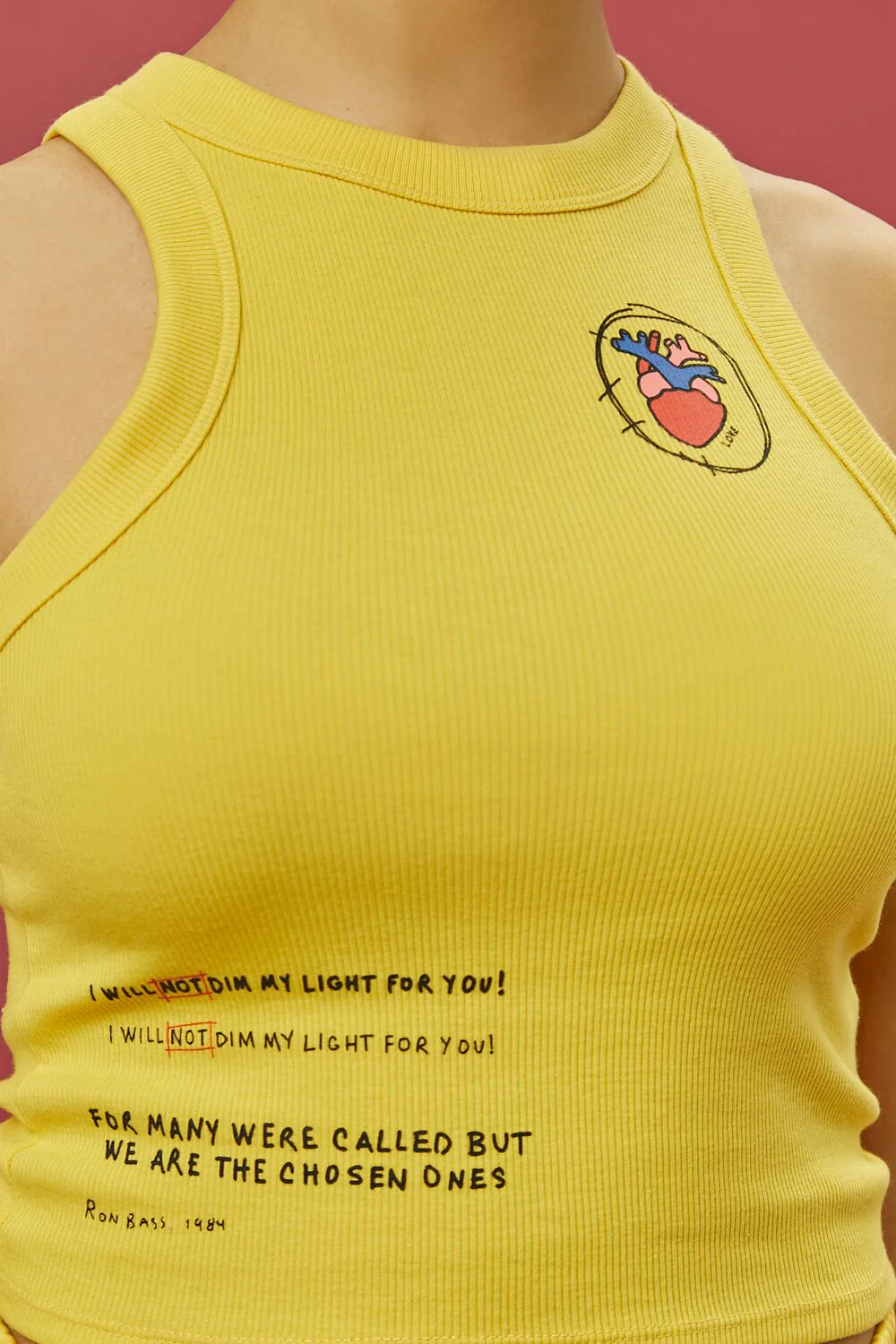 Ron Bass Cropped Tank Top - Image 5