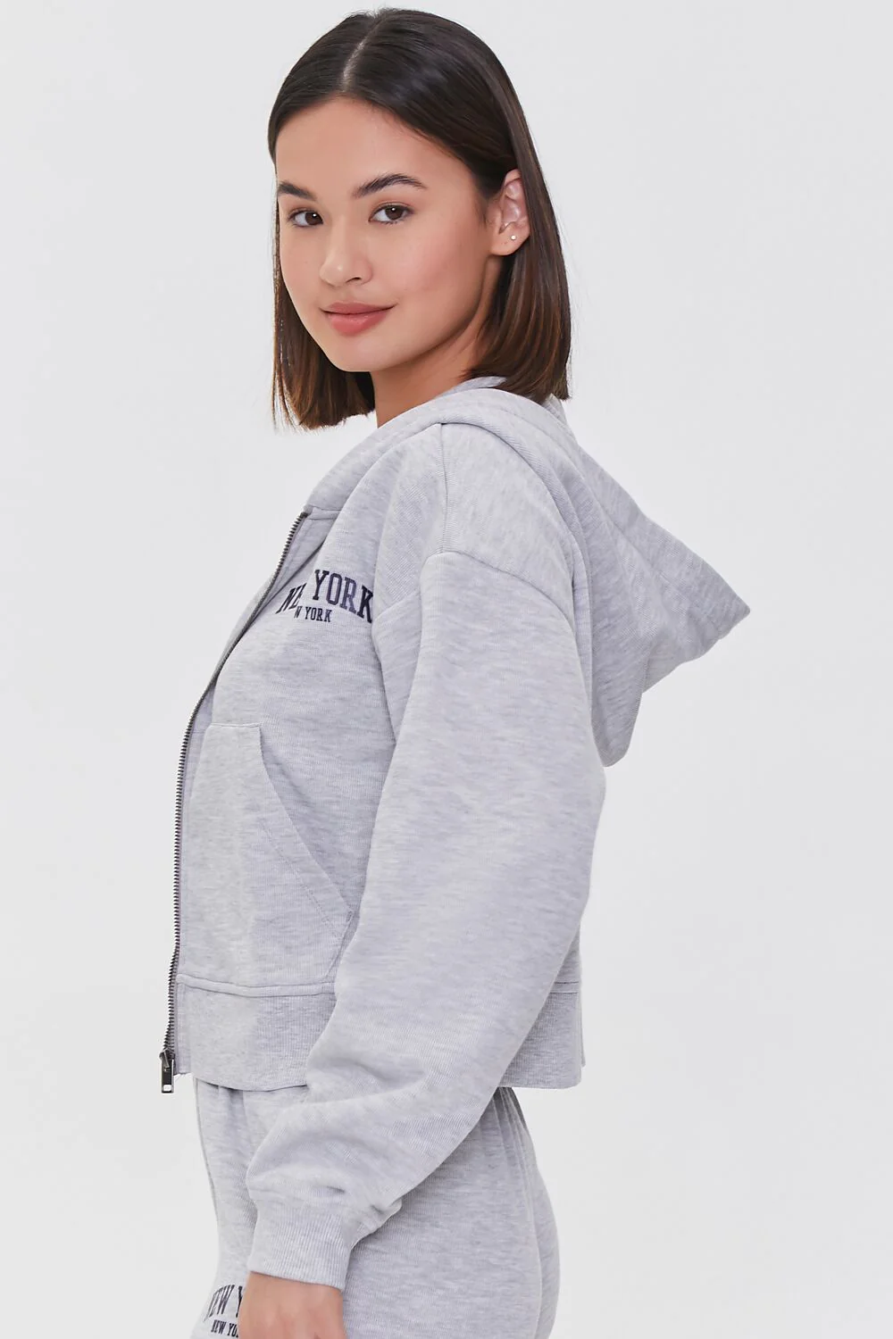 New York Graphic Zip-Up Hoodie - Image 2