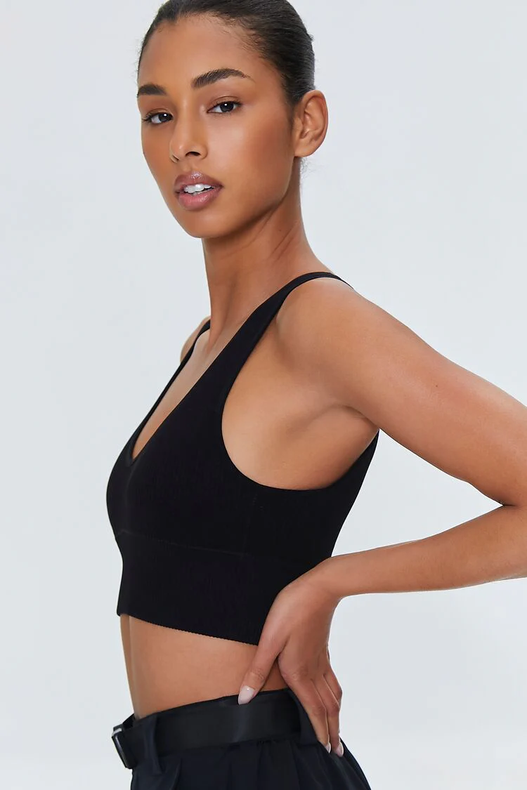 Seamless Longline Sports Bra - Image 2