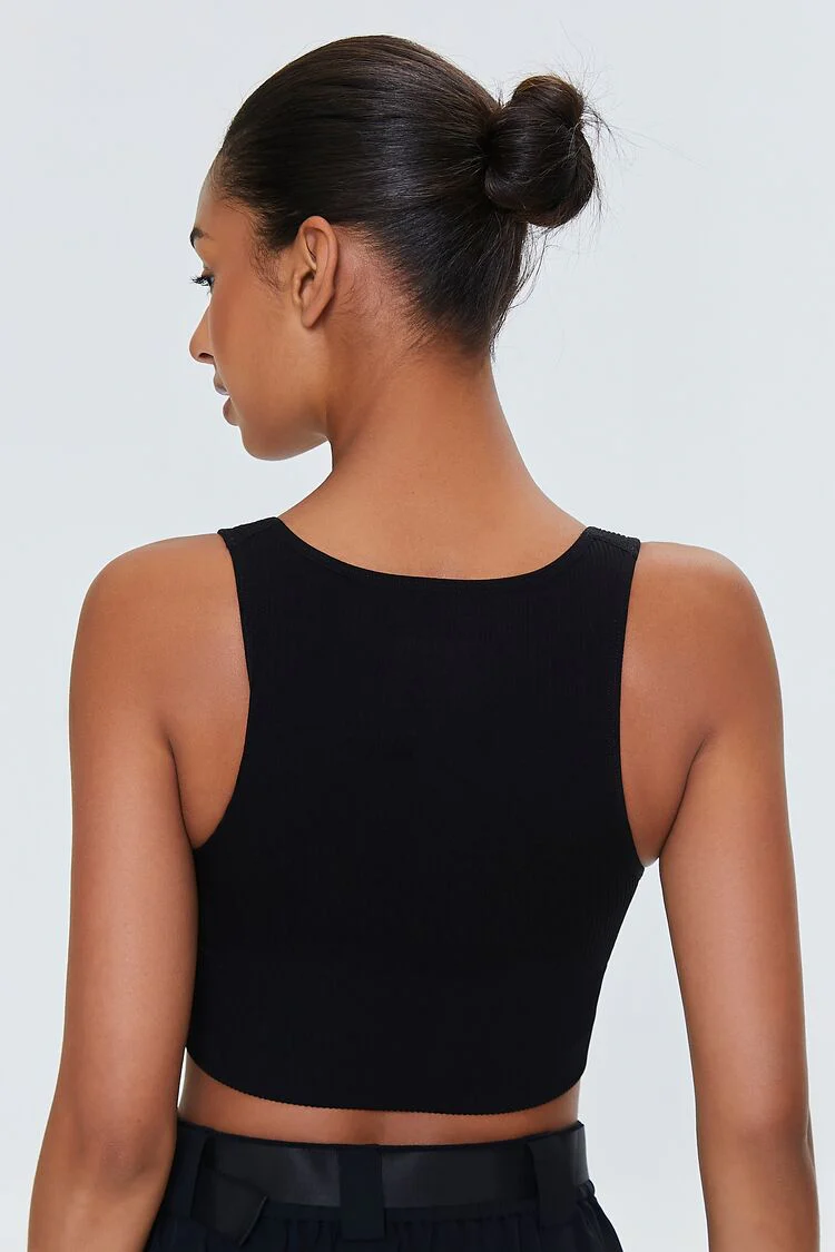 Seamless Longline Sports Bra - Image 3