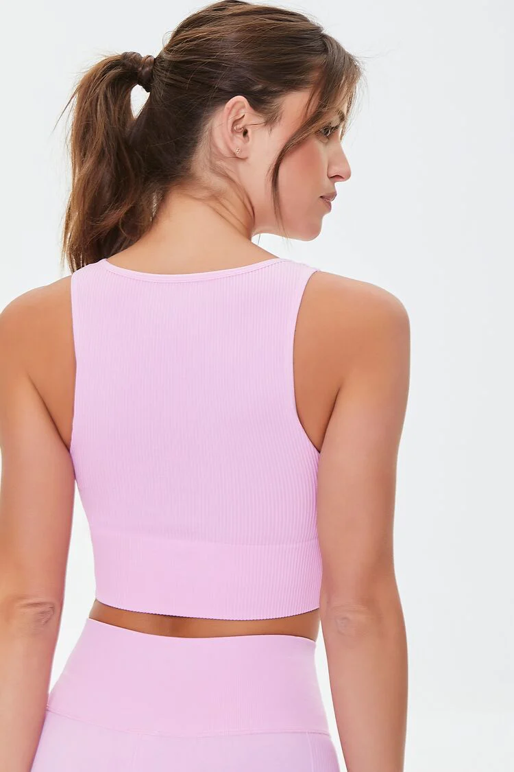 Seamless Longline Sports Bra - Image 3