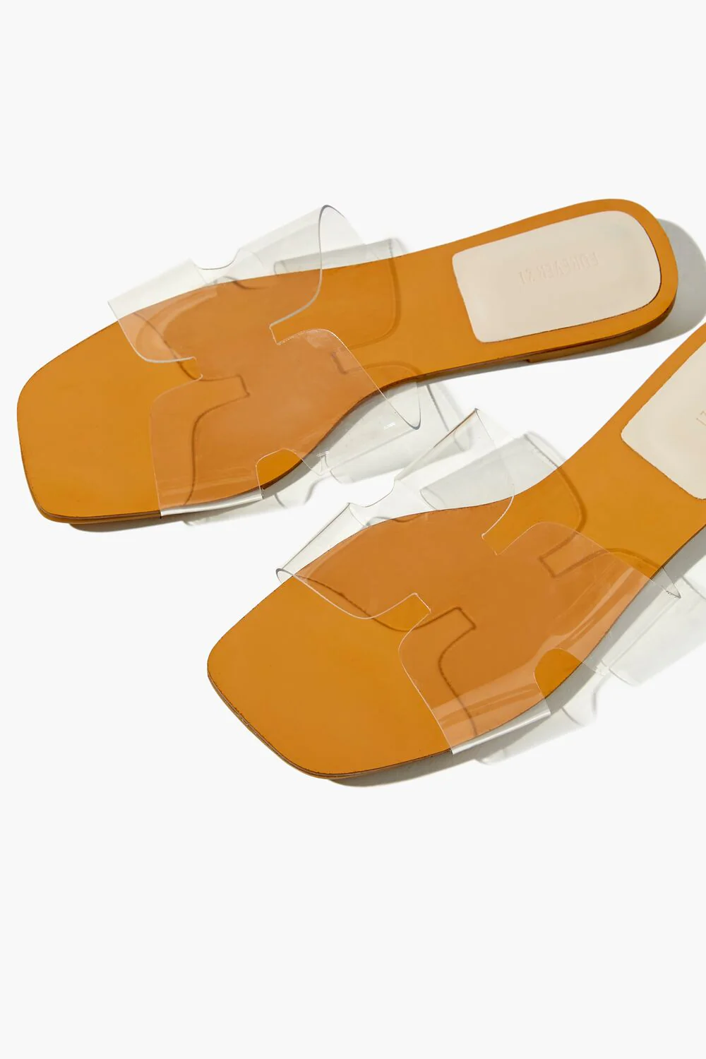 Cutout Clear-Vamp Sandals - Image 5