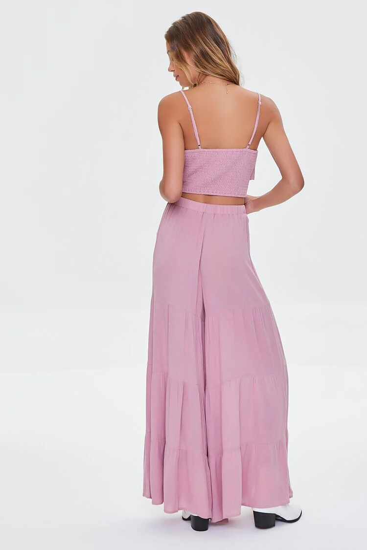 Crisscross Cami & Palazzo Pants Set - Image 3