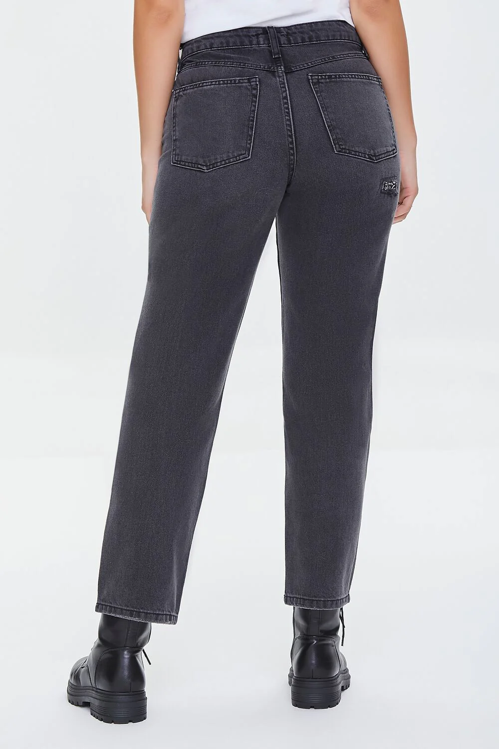 Distressed Straight-Leg Jeans - Image 4
