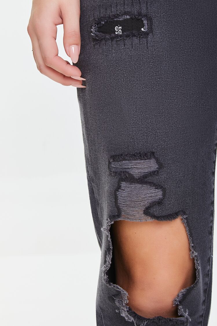 Distressed Straight-Leg Jeans - Image 5