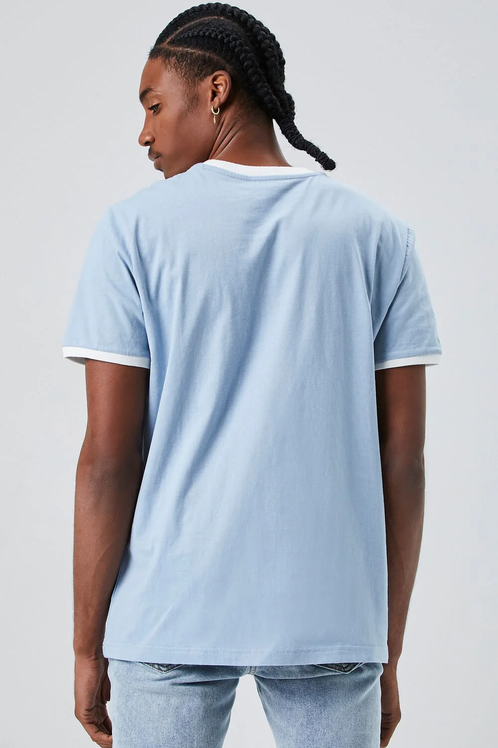 Crew Neck Ringer Tee - Image 3
