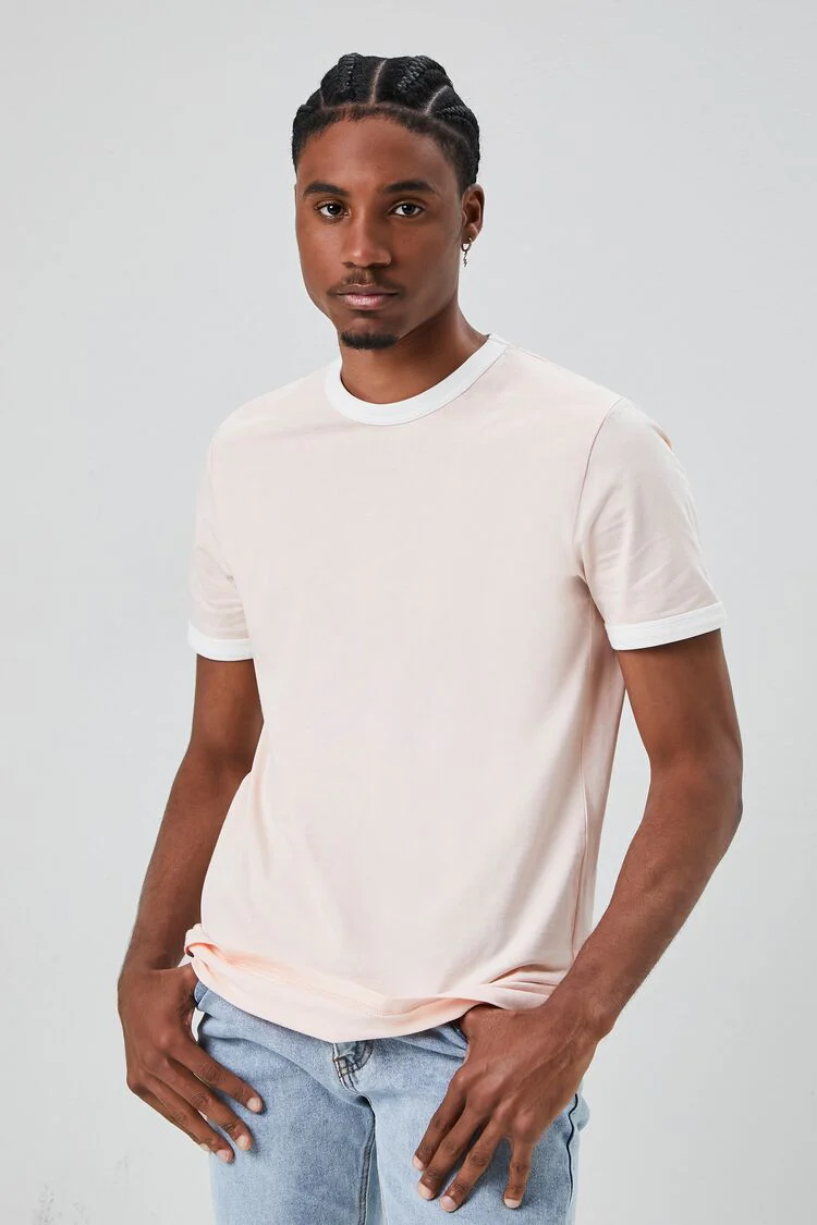 Crew Neck Ringer Tee - Image 5