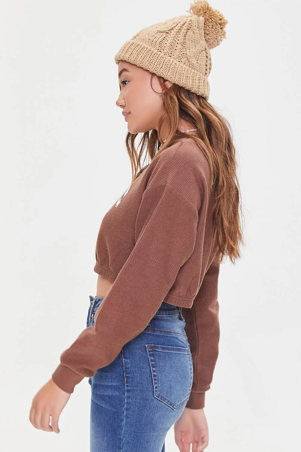 NYC Graphic Crop Top - Image 2