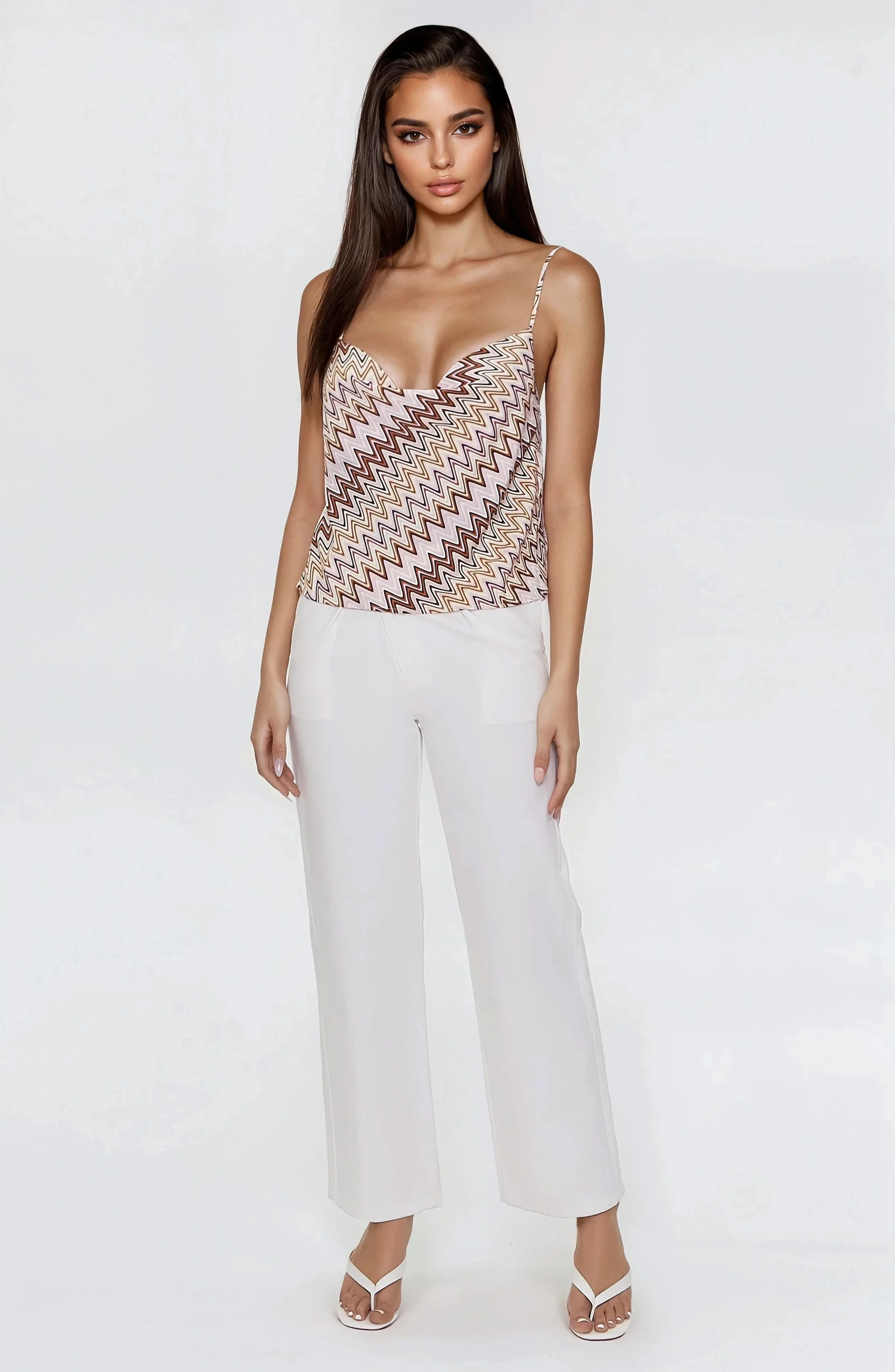 Chevron Print Cami - Image 7