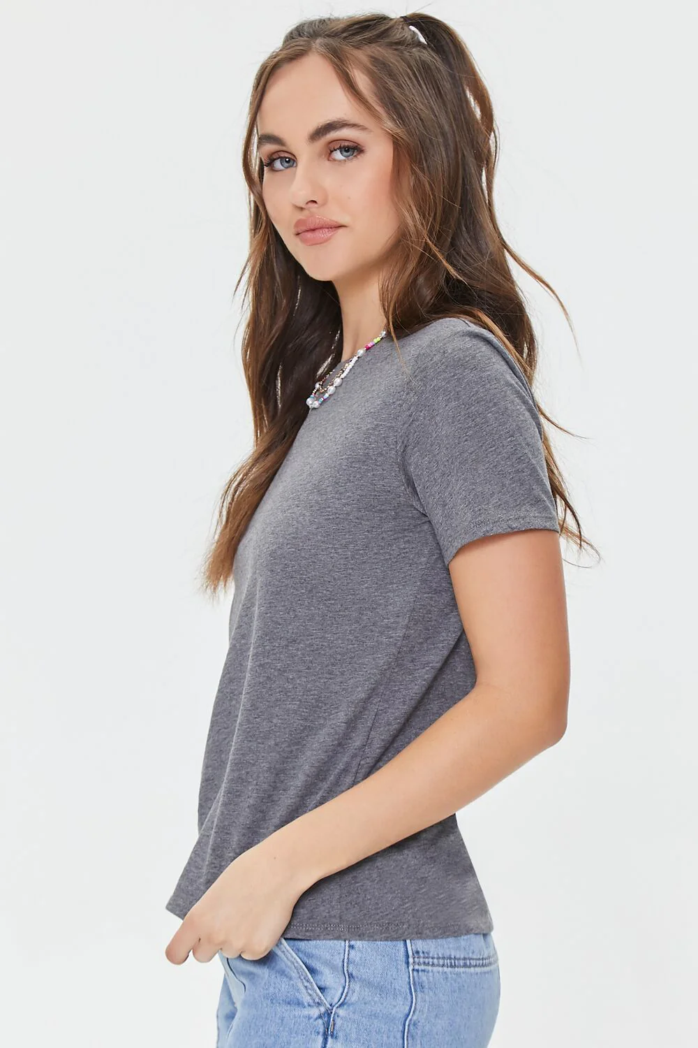 Basic Organically Grown Cotton Tee - Image 8