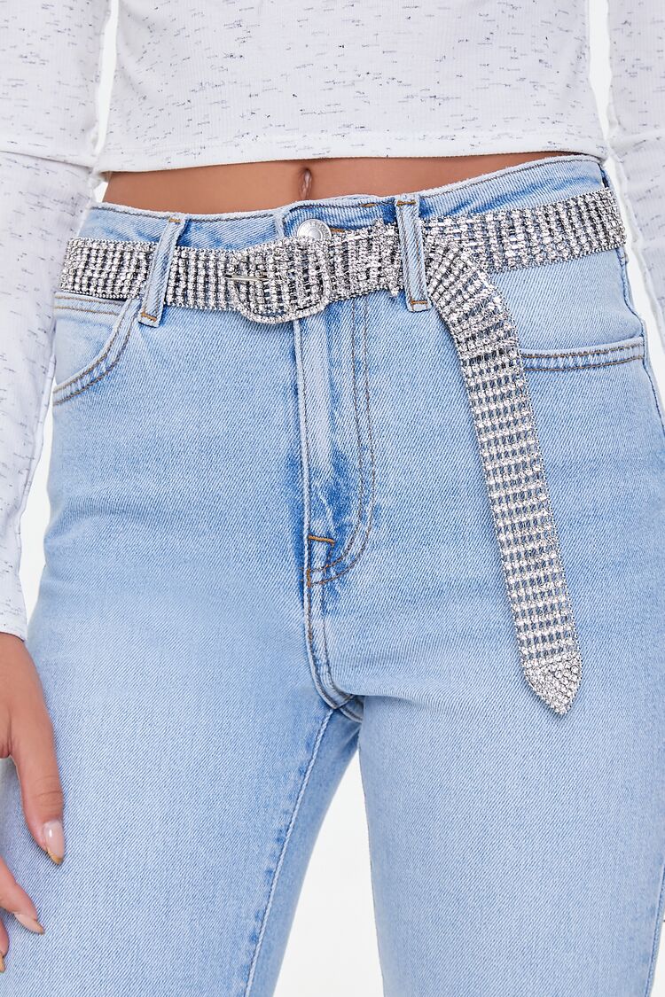 Buckled Rhinestone Hip Belt - Image 2