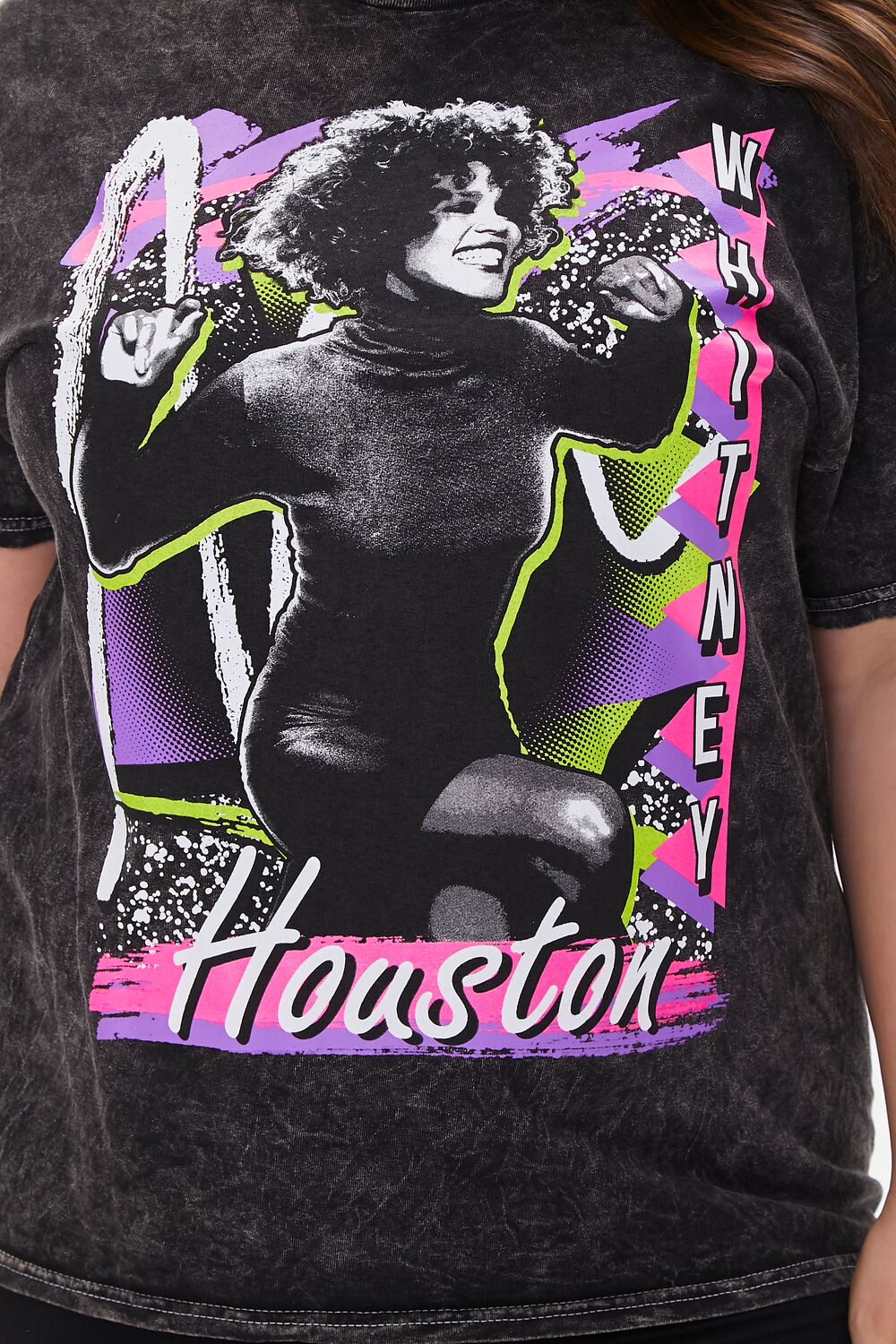Plus Size Whitney Houston Graphic Tee - Image 5