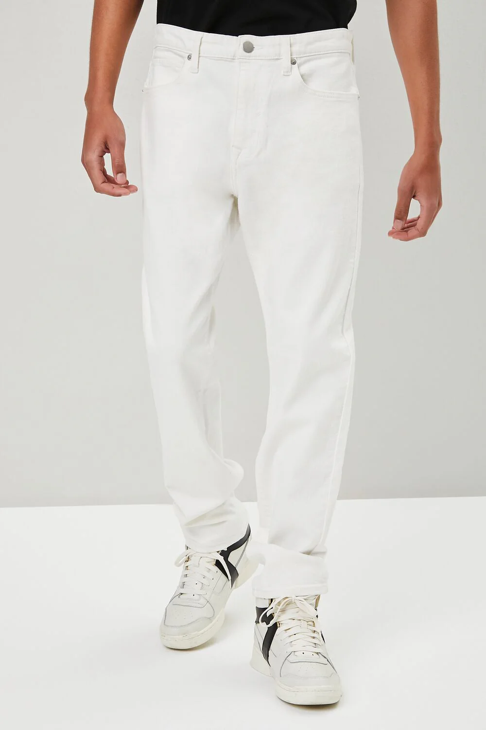 Clean Wash Tapered Jeans - Image 2