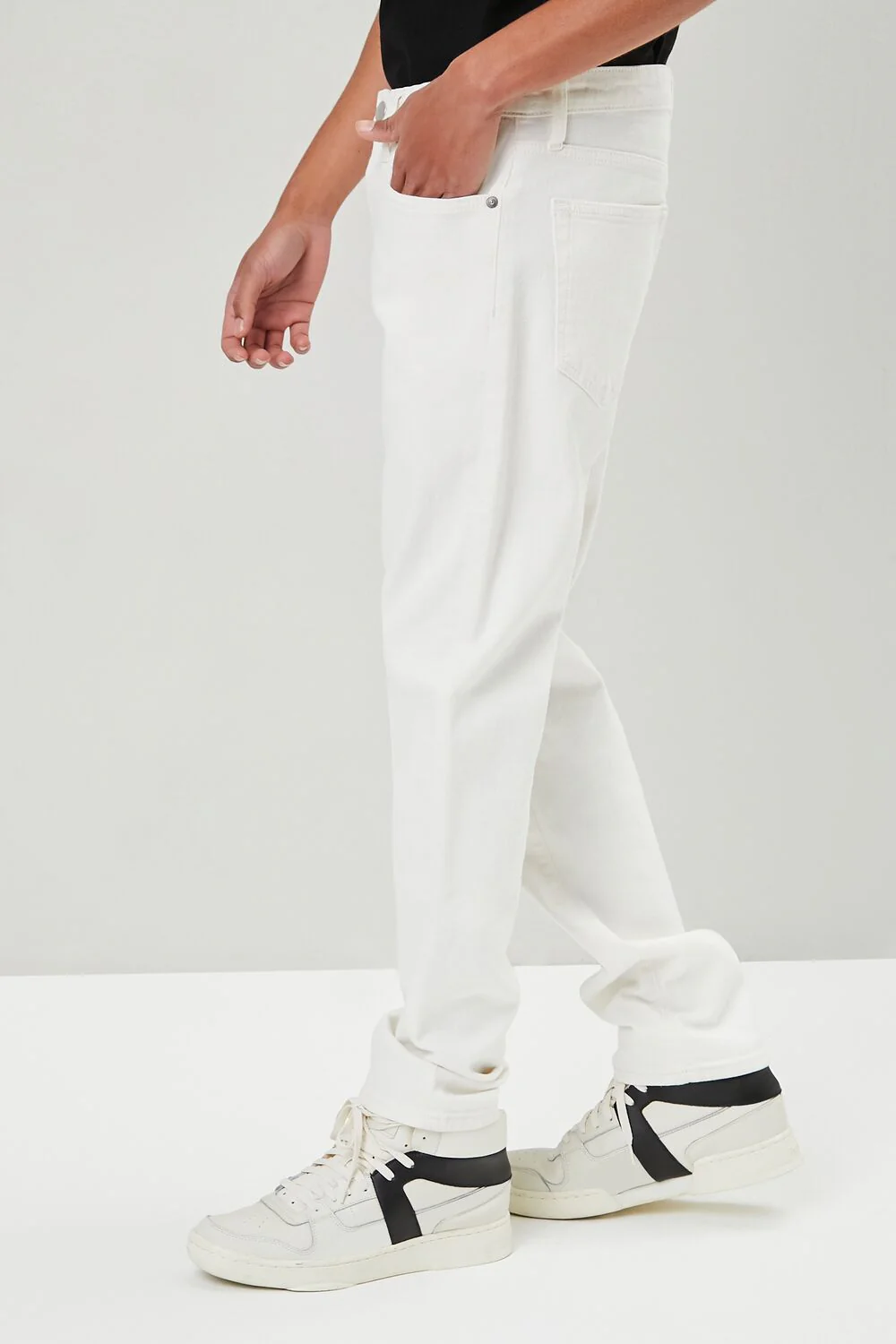Clean Wash Tapered Jeans - Image 3