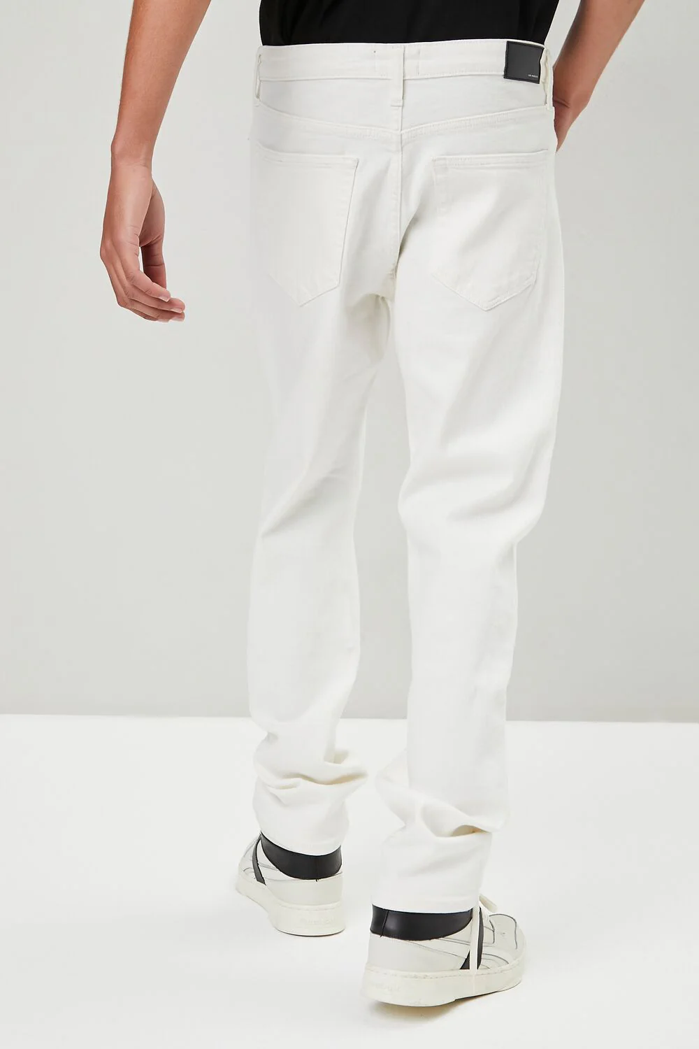 Clean Wash Tapered Jeans - Image 4