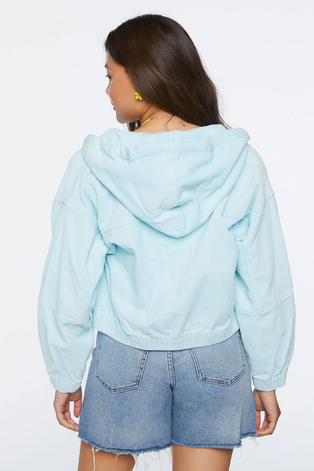 Corduroy Hooded Jacket - Image 3