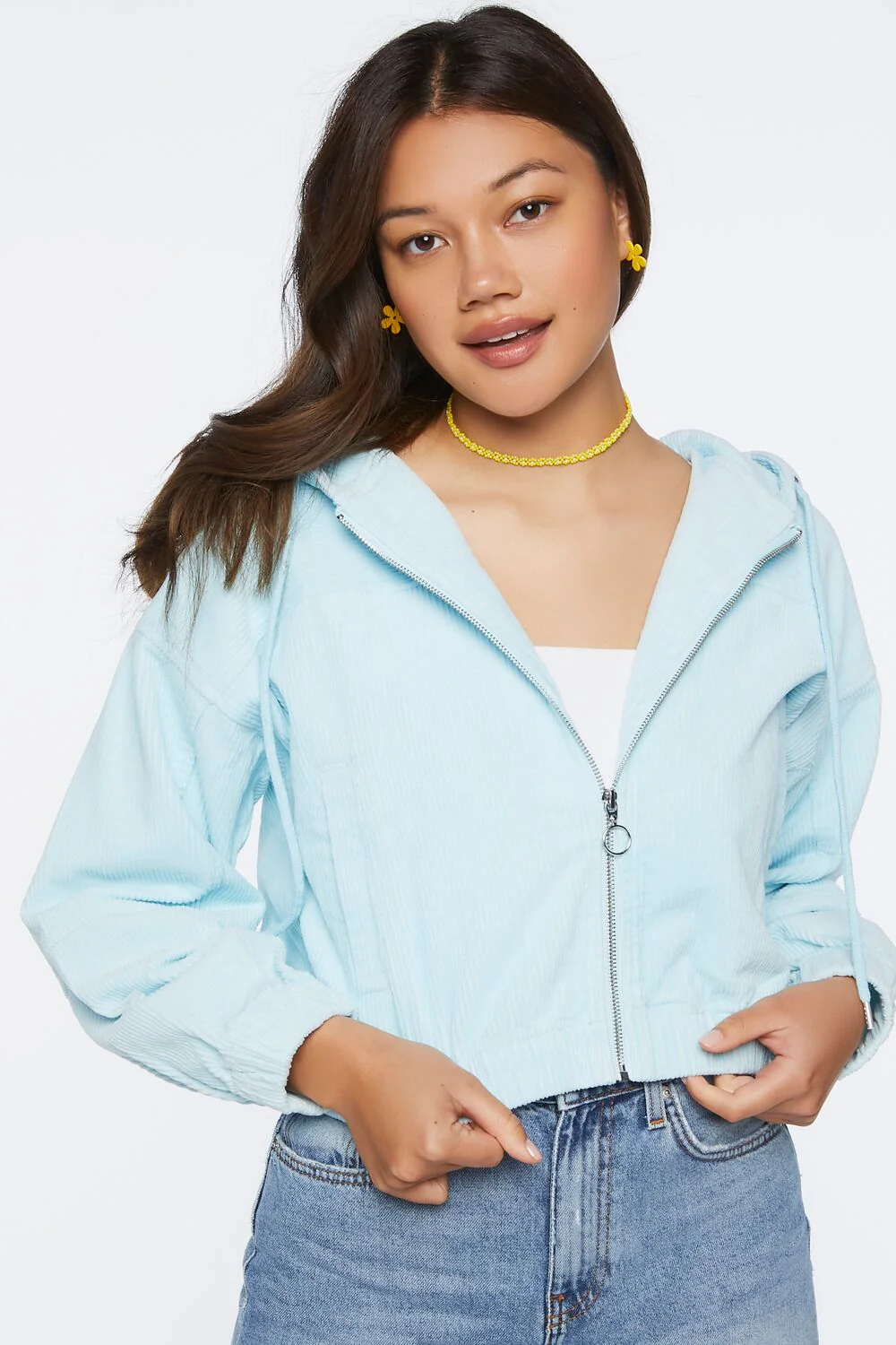 Corduroy Hooded Jacket - Image 5