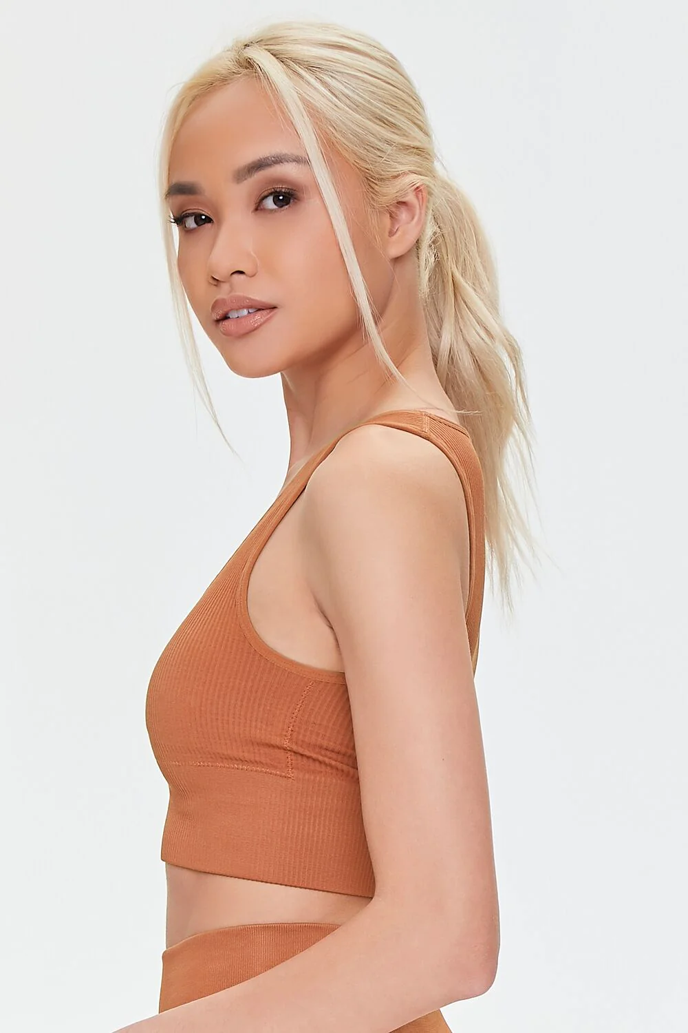 Seamless Longline Sports Bra - Image 2
