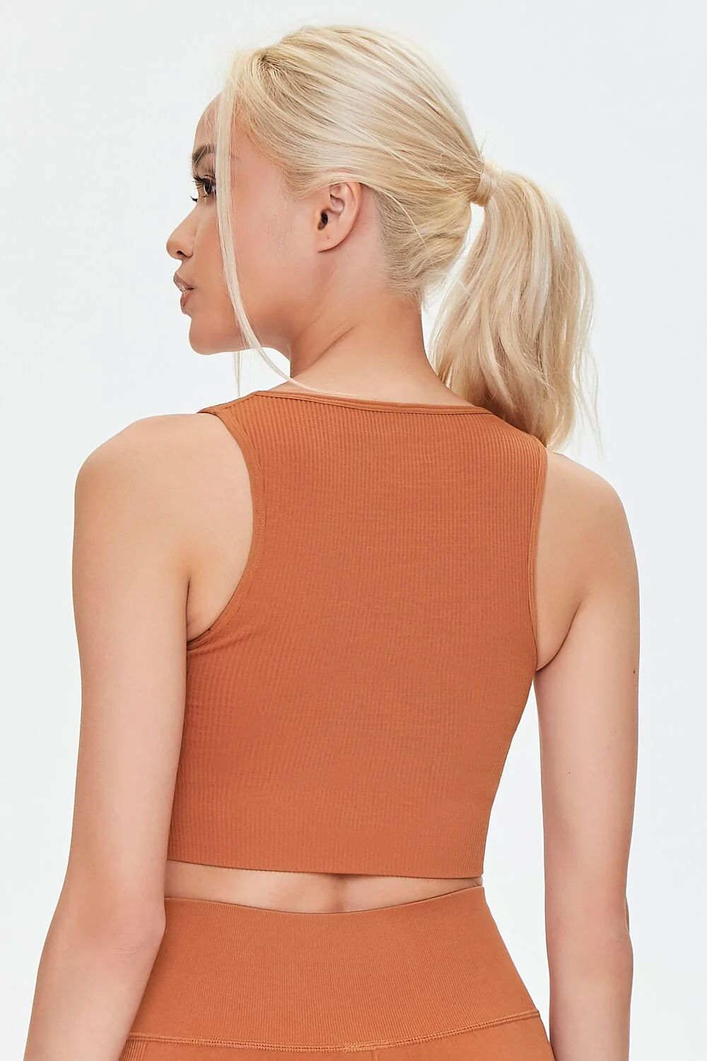 Seamless Longline Sports Bra - Image 3