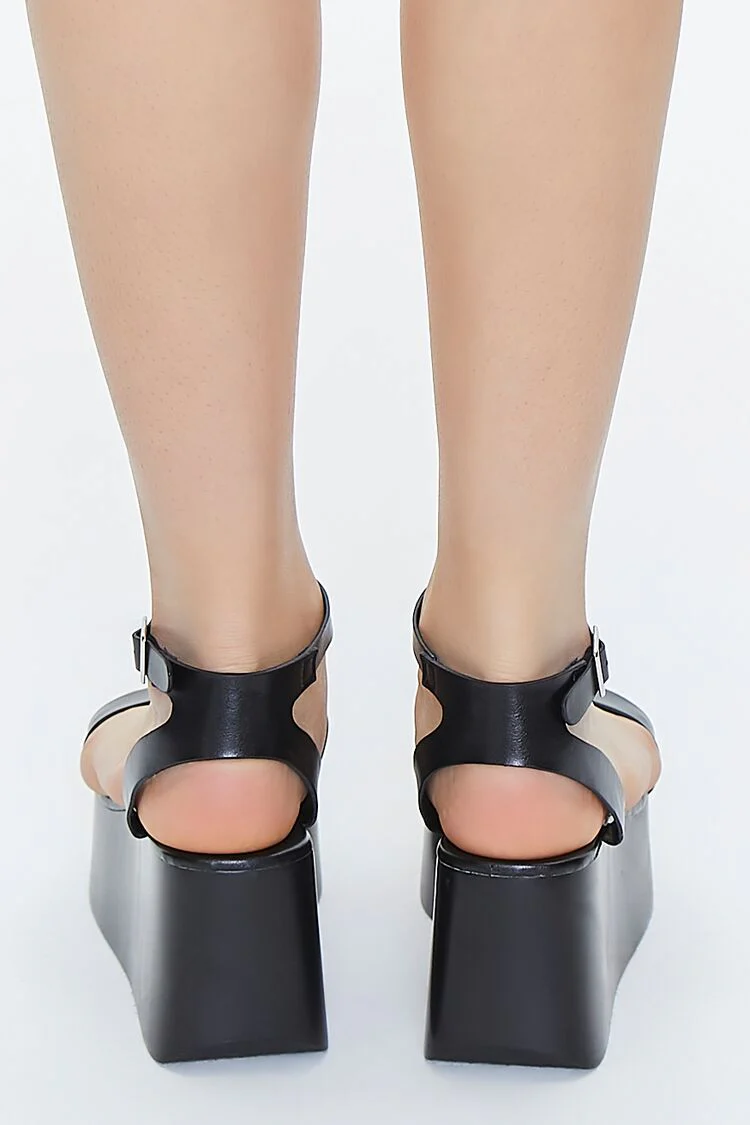 Ankle-Strap Platform Sandals - Image 3