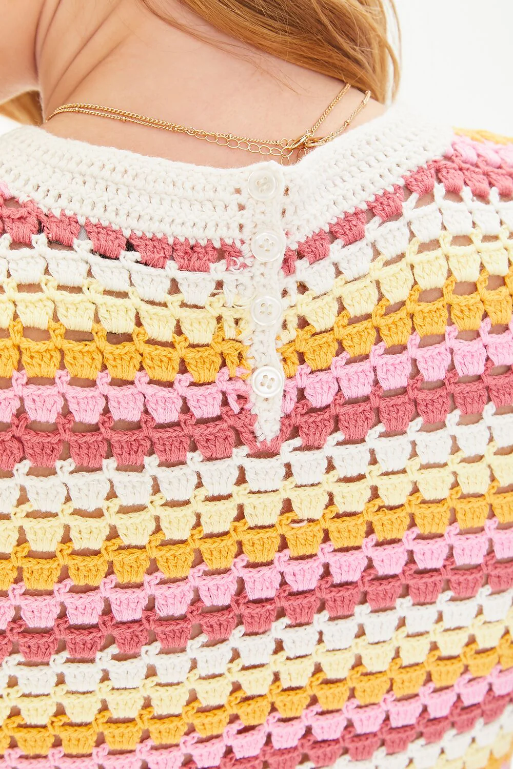Striped Crochet Top - Image 5