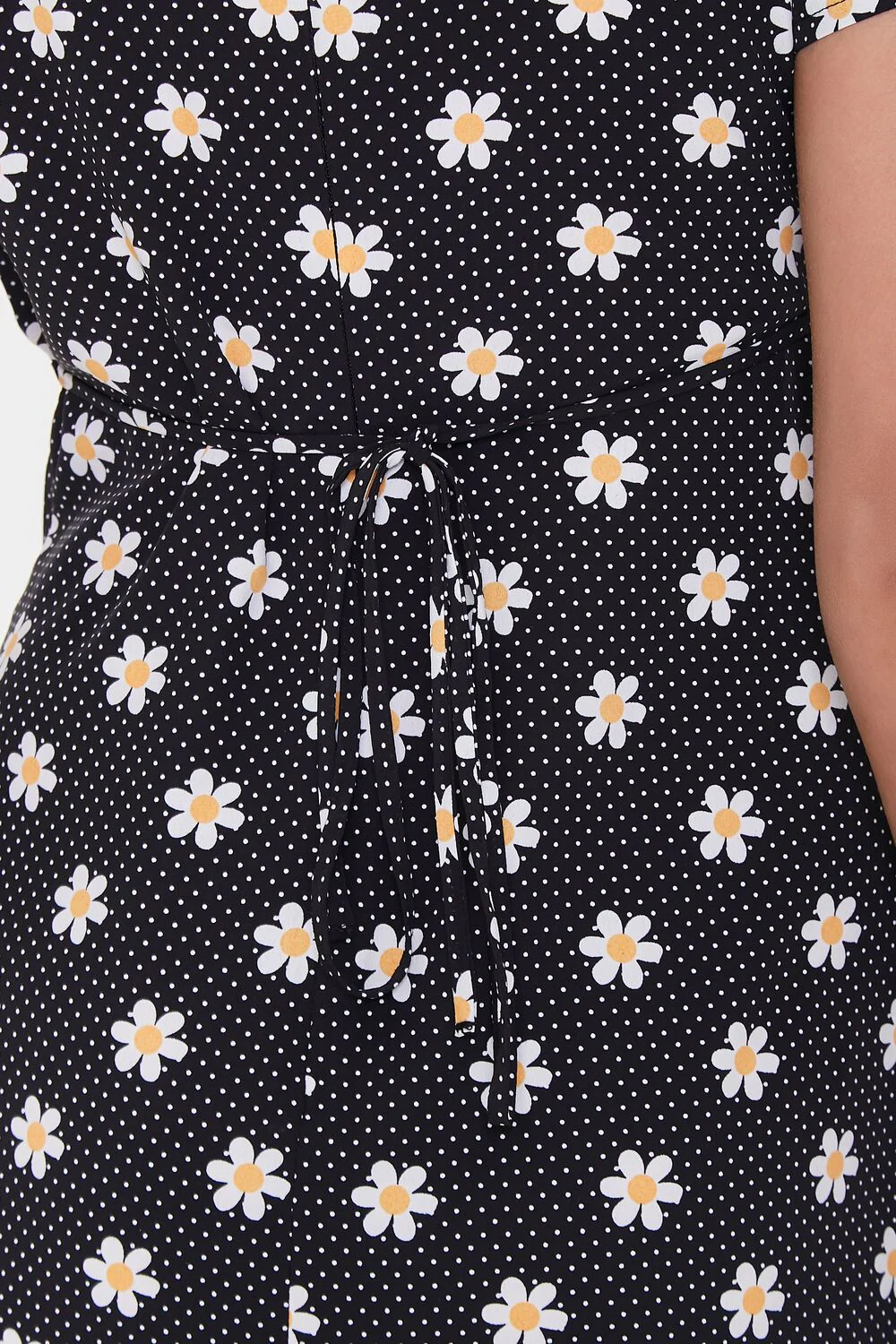 Floral Print Mini Dress - Image 5