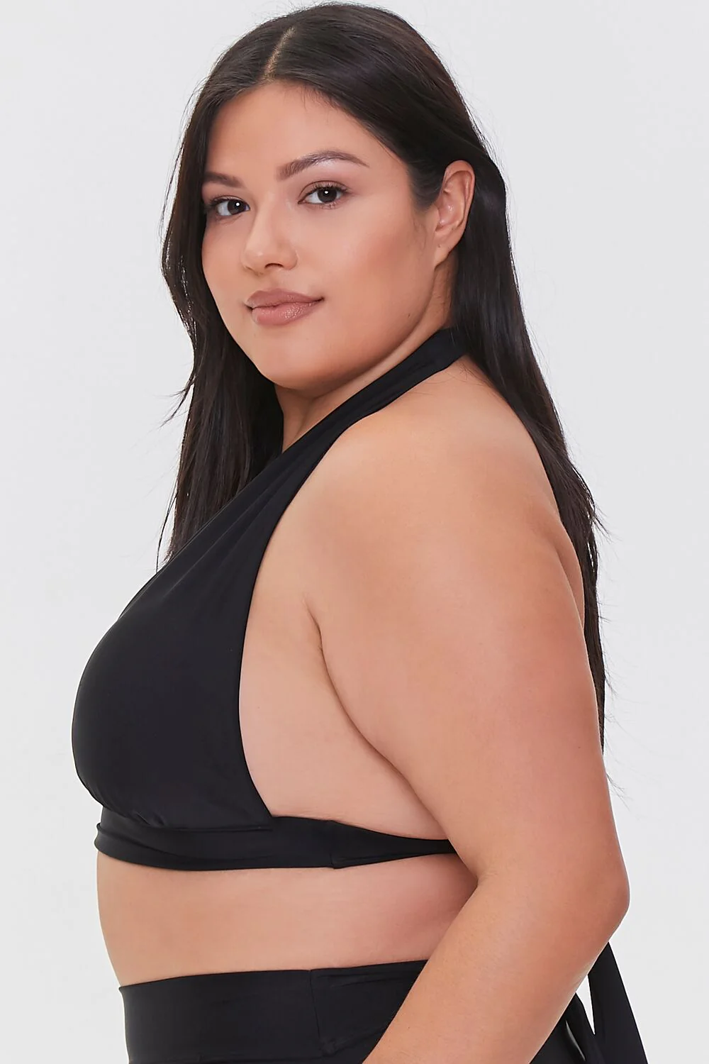 Plus Size Halter Bikini Top - Image 2