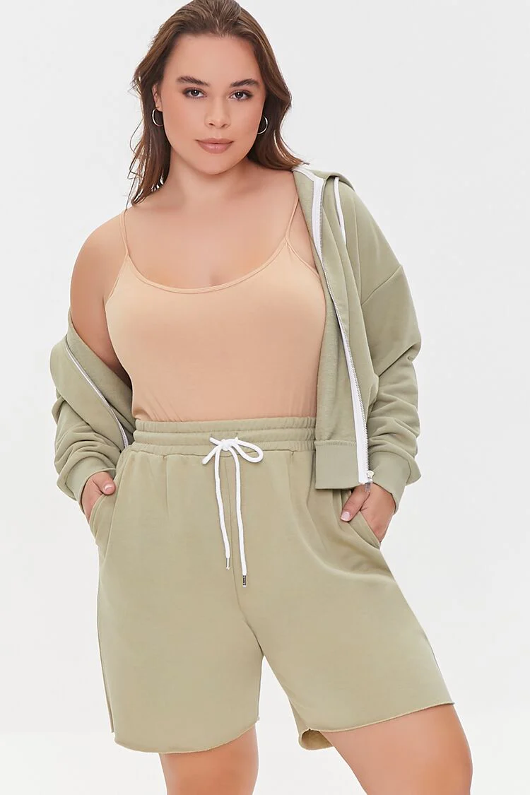 Plus Size Boyfriend Sweatshorts - Image 18
