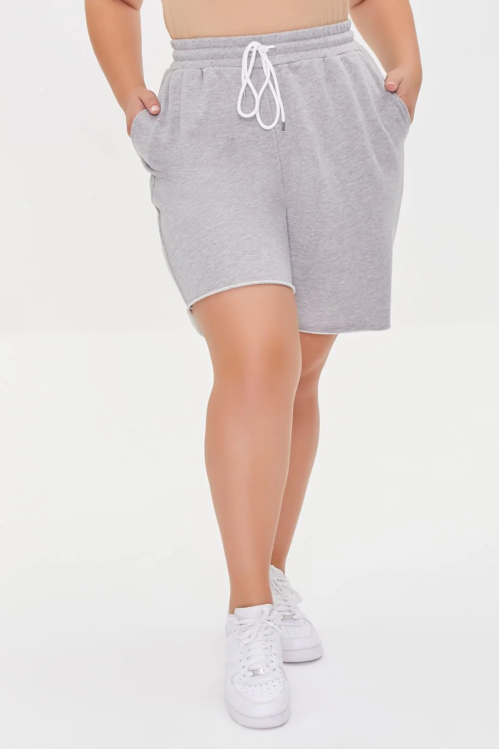 Plus Size Boyfriend Sweatshorts - Image 2