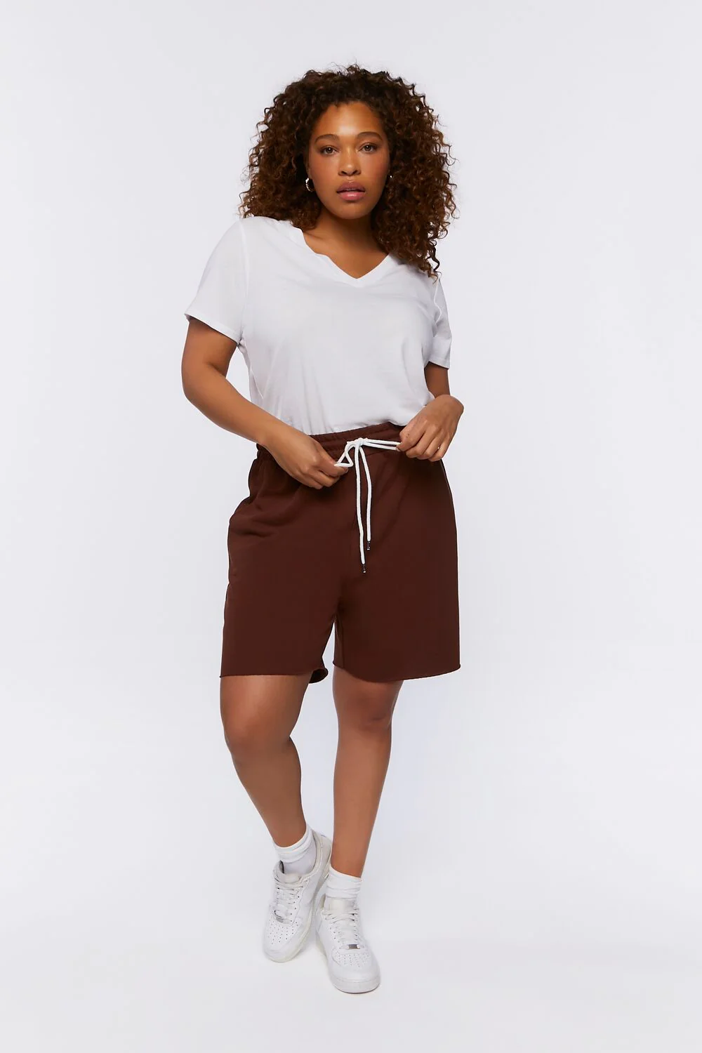 Plus Size Boyfriend Sweatshorts - Image 27