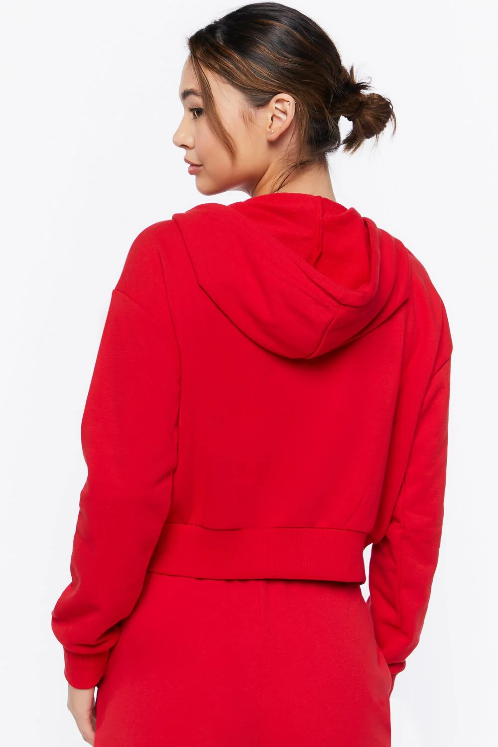 Basic Fleece Zip-Up Hoodie - Image 18