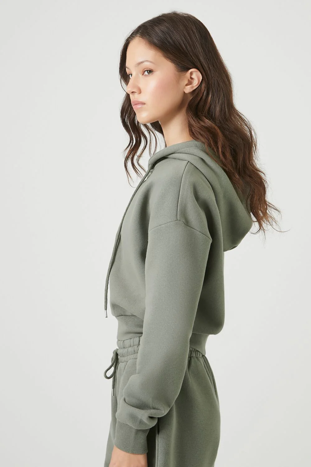 Basic Fleece Zip-Up Hoodie - Image 27