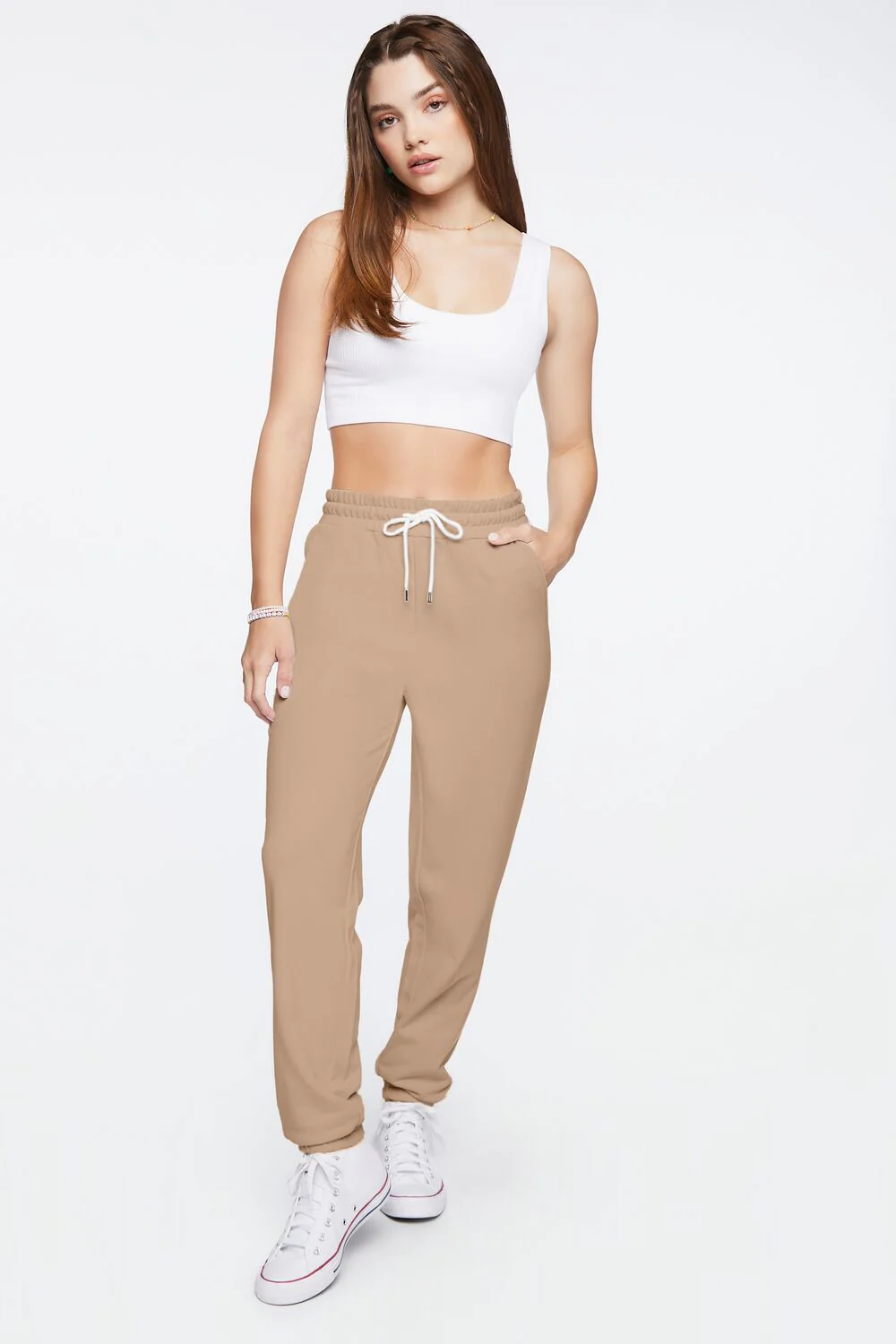 Fleece Drawstring Joggers - Image 12