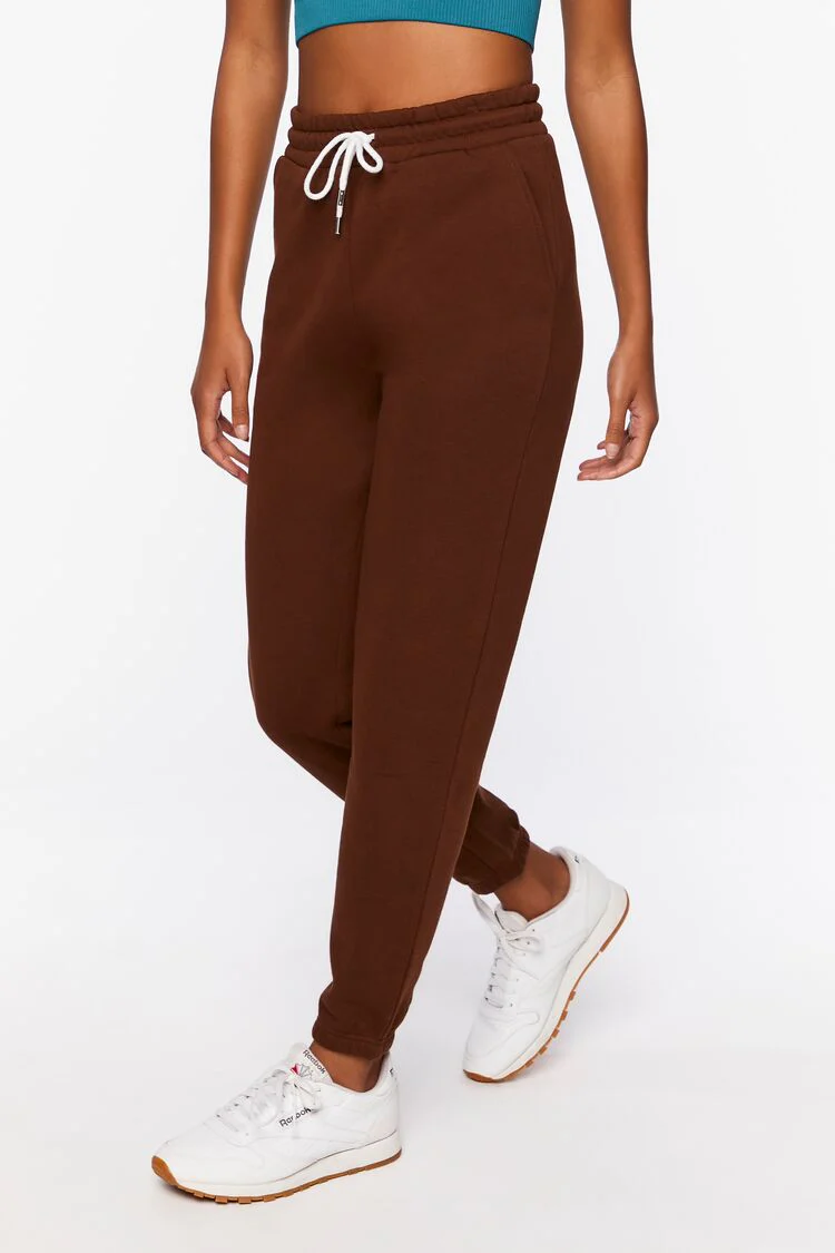 Fleece Drawstring Joggers - Image 30