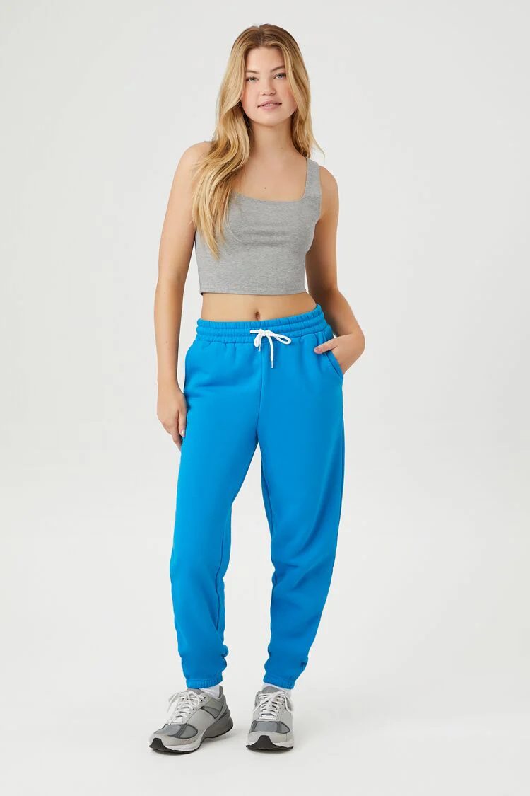 Fleece Drawstring Joggers - Image 34