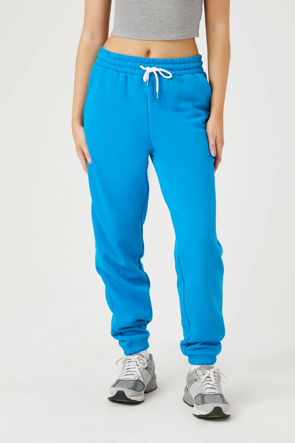 Fleece Drawstring Joggers - Image 35