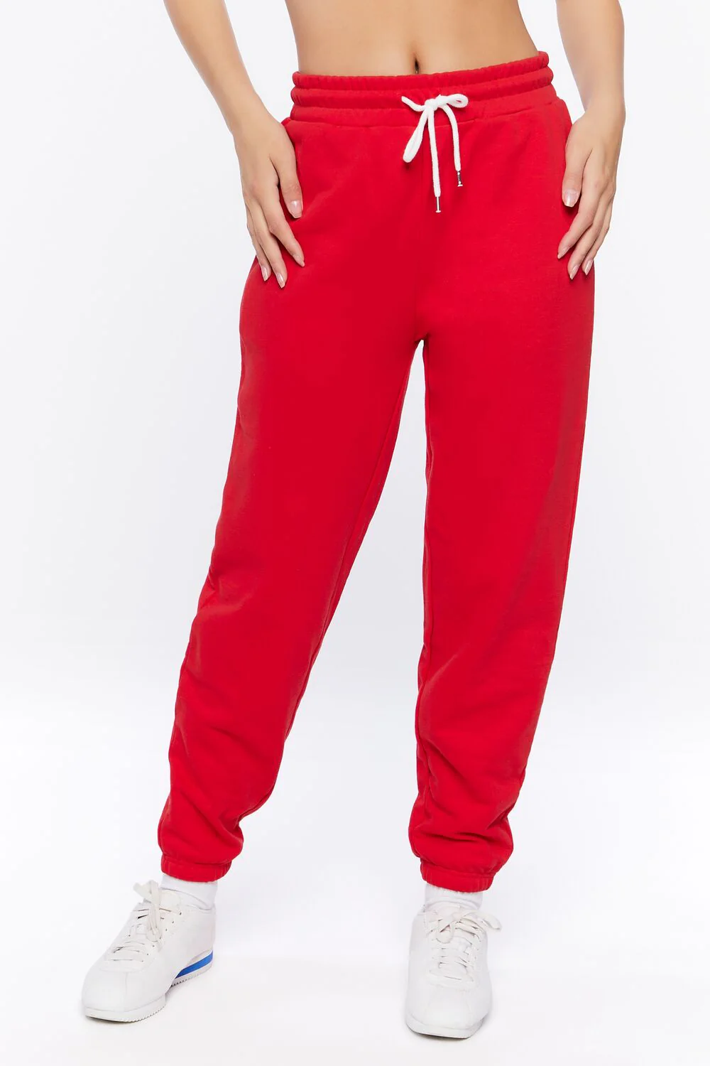Fleece Drawstring Joggers - Image 44