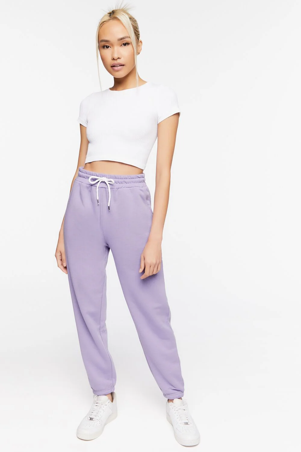 Fleece Drawstring Joggers - Image 67