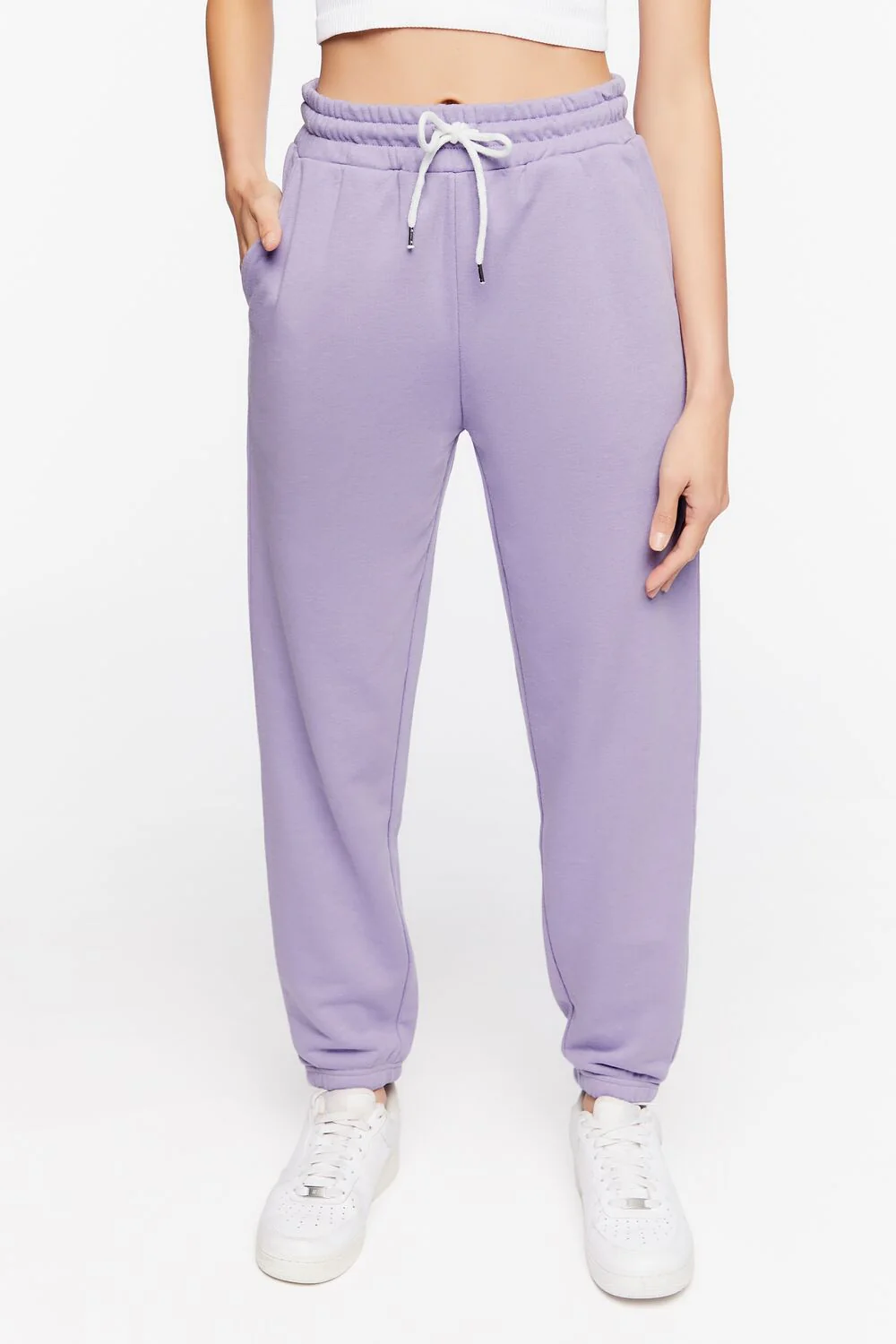 Fleece Drawstring Joggers - Image 68