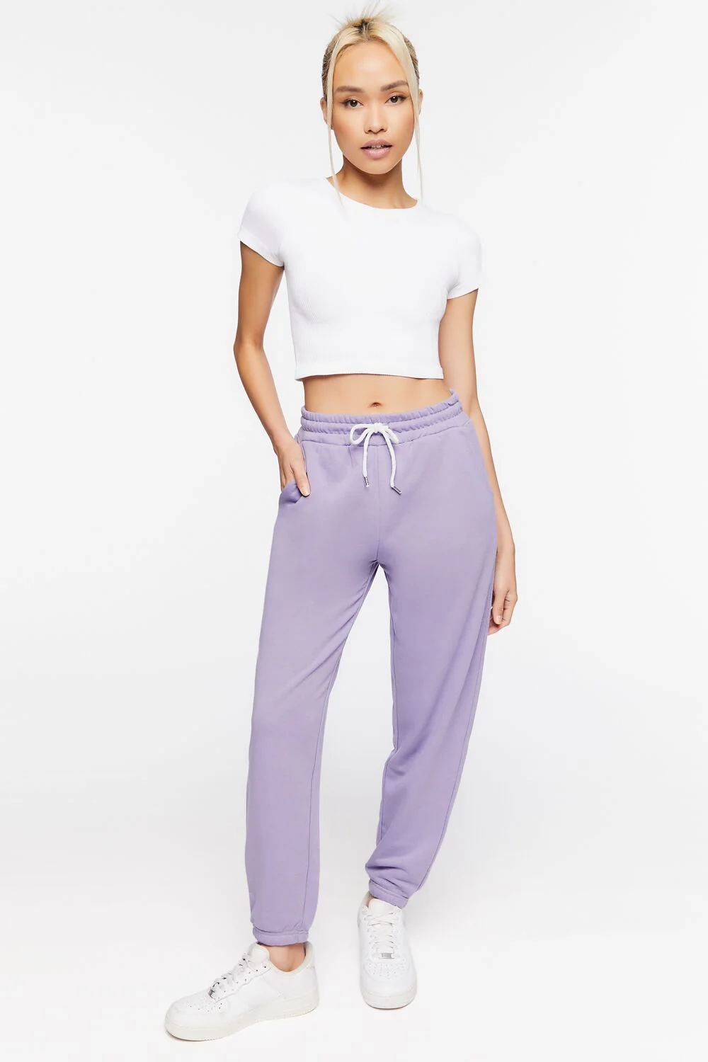 Fleece Drawstring Joggers - Image 71