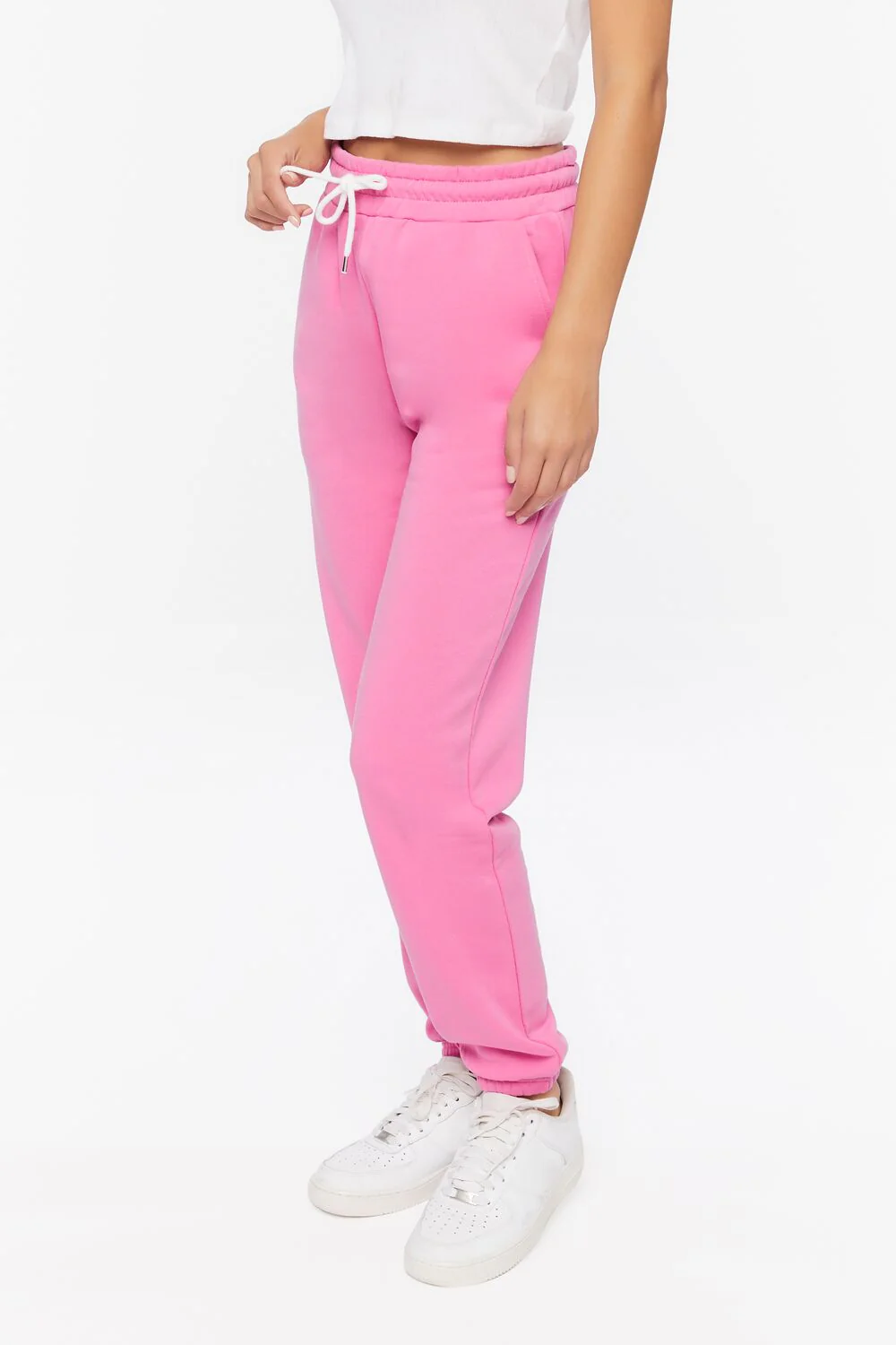 Fleece Drawstring Joggers - Image 79