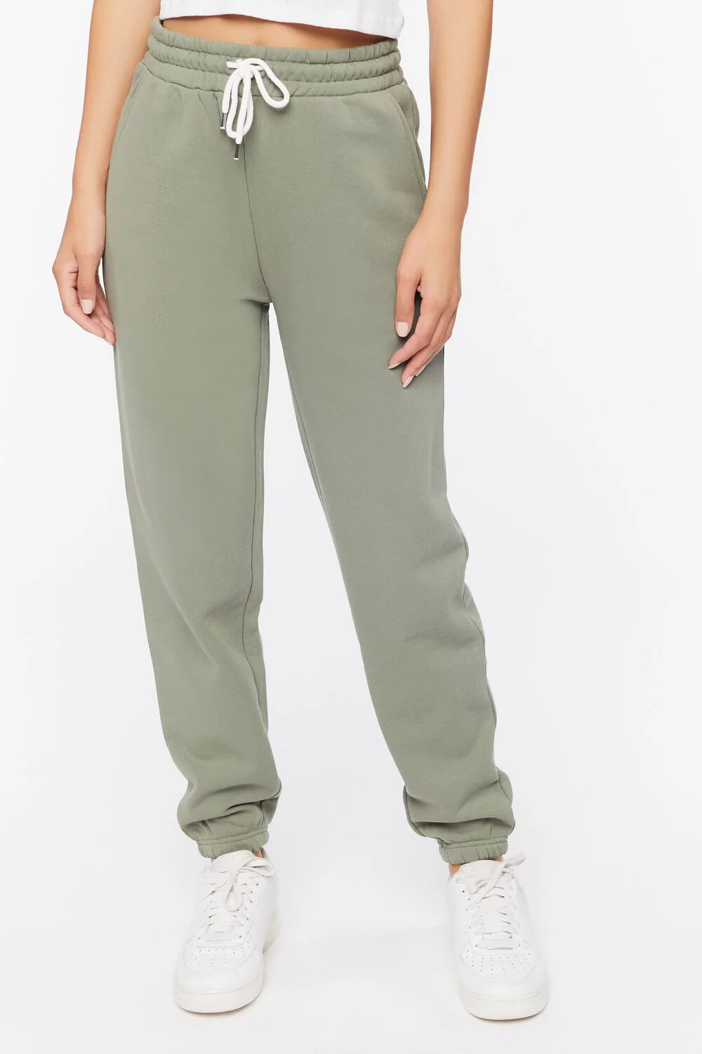 Fleece Drawstring Joggers - Image 82