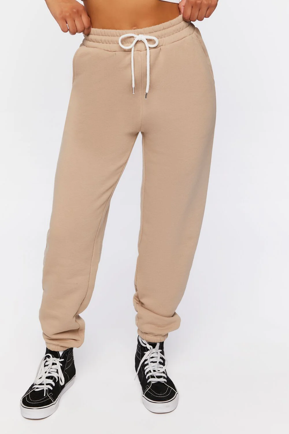 Fleece Drawstring Joggers - Image 87
