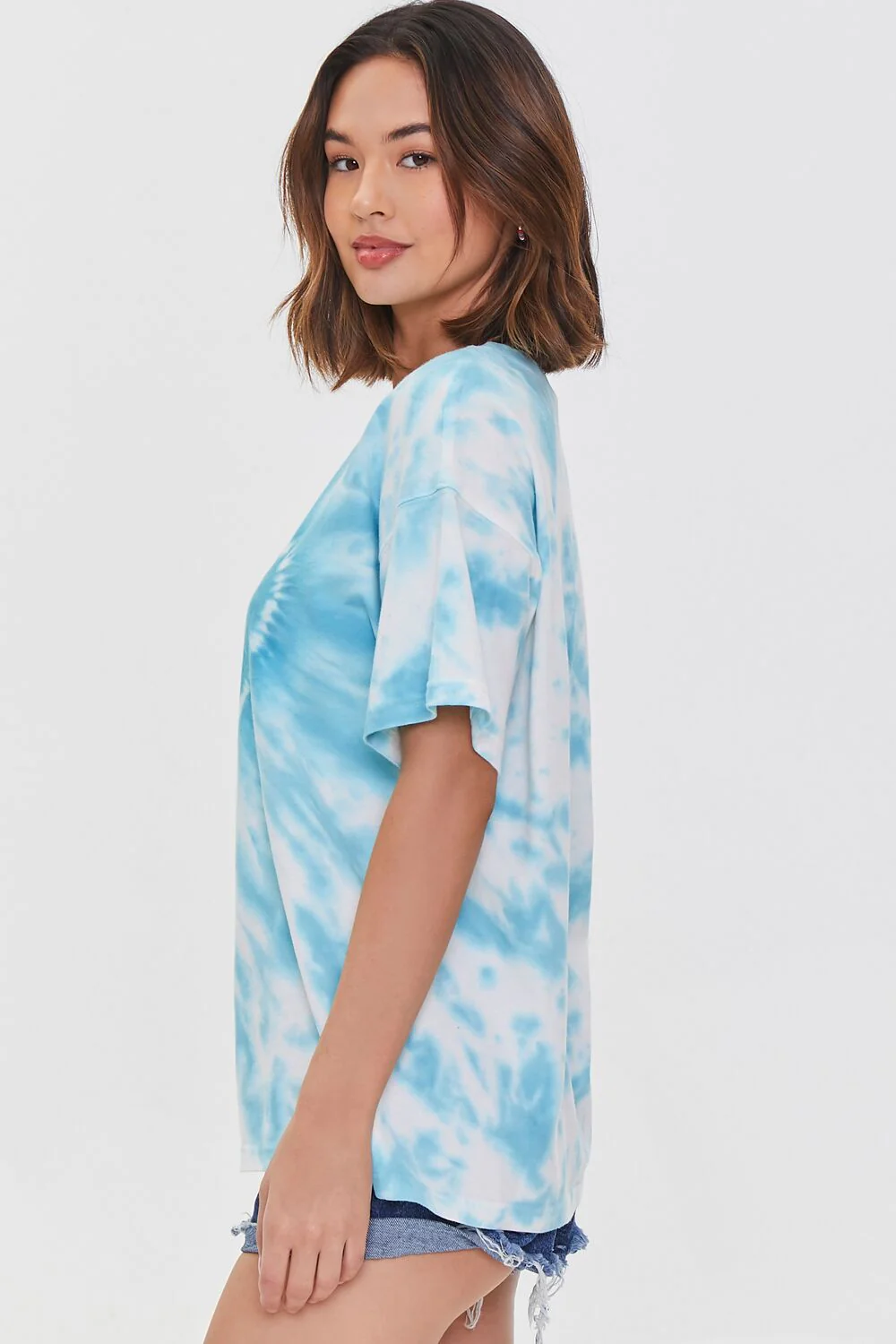 Tie-Dye Heart Drop-Sleeve Tee - Image 2